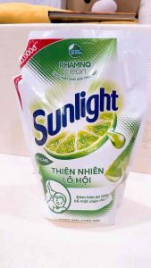 Nước rửa chén Sunlight Thiên Nhiên Lô Hội 720gr 2kg 3.3kg