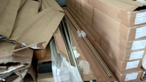 Fiber Batangan 3cm Panjang Setengah Meter & Lis Plavon 3D