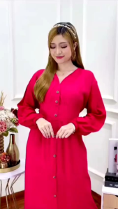 MIDI DRESS RAYON PREMIUM TERBARU NEW 2023 / NEW MIDI DRESS LARAS MEWAH / MIDI DRESS WANITA KEKINIAN / MIDI DRESS VIRAL/ MIDI DRESS BUSUI WANITA KEKINIAN VIRAL / PAKAIAN WANITA GAMIS MIDI DRESS TERBARU MURAH TERLARIS / MIDI DRESS TERBARU DAN TERMURAH