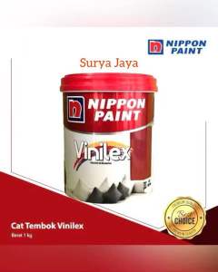 CAT TEMBOK VINILEX NIPPON PAINT 1 KG PUTIH