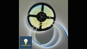 Smart Light 24V COB LED Strip Tri colour / 3 Tone Dimmable IP20 Non-Waterproof for DIY TV Backlight Cove Light Decor