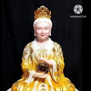 [ Cao 40 cm ] TƯỢNG BÀ TỔ CÔ CAO 40 CM - Chất Liệu Bộ Đá [ Hàng Nhập Khẩu ]