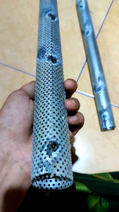 Saringan Knalpot Standar Racing Inlet 38 Panjang 40cm Untuk Knalpot Tzm Zrc Dr Sound Cms