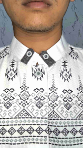 Baju Koko Bordir Timbul Bahan Poli Katun Koko Pria Dewasa Remaja Kece Nyaman Dipakai