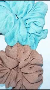 SCRUNCHIE IKAT RAMBUT POLOS PREMIUM