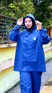 jas hujan terbaik setelan pria/wanita