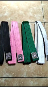 SABUK SILAT PSHT- SABUK SISWA PSHT- SABUK PERLENGKAPAN ATRIBUT PSHT -sabuk silat Siswa PSHT