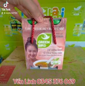 💥Lốc 4 chai Chè Dưỡng Nhan Tổ Yến Và Đông Trùng Hạ Thảo (4c x185ml)