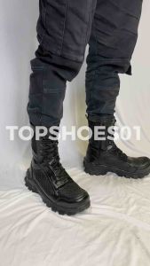 Sepatu Kickers Delta Force Safety Shoes Black TNI POLRI