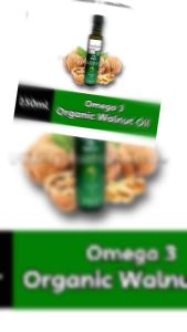 Sanmark Organic Walnut Oil 250ml (Omega-3)