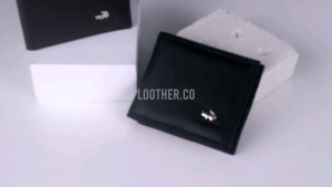 Dompet Lipat Pria Lotother.com Untuk Uang Kertas/Kartu Simple Bahan Sintesis