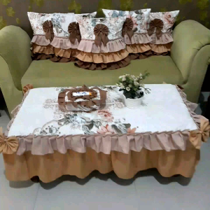 SET SARUNG BANTAL KURSI TAPLAK MEJA TAMU