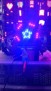 Stoplam Running Beat New 2024-2025 Motif Bintang dengan 8 Mode Kedipan Otomatis