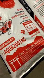 25 kg Cám cá koi Aqua Koi tăng màu tăng size