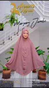 Bergo Tali Cringkel L3: Bergo Tali Cocok untuk Olahraga