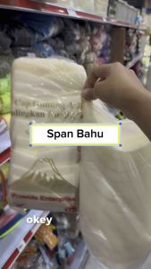 [1/2 inch] Span Bahu Shoulder Padding Standard Size Siap Potong