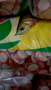Kerupuk Bawang Bibir Warna Mentah / Kerupuk Mentah