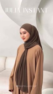 Pastellascarf | Julia Hijab Instan Segitiga Oval Bahan Jersey
