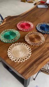 Abaca Table Bowl Mat / Placemat / Coaster