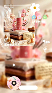 ANNEY Pink Cake Eau De Parfum (85ml) Long-Lasting Sweet Gourmand & Floral Perfume for Women [FDA Approved]