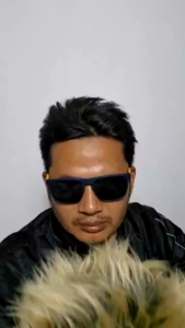 Topi Rambut Palsu Pria Korean Style Model Rajut Army