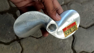 Baling Kipas Propeler Perahu Nelayan Daun 2 Nomer 4 As 3/4