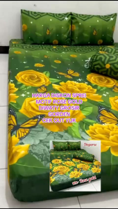 SPREI MOTIF BARU BUTTERFLY MOON READY ALL SIZE SET SARBAN SARGUL