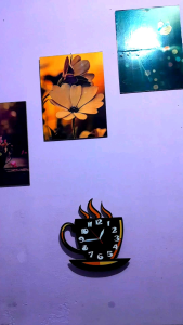 Jam Dinding Aesthetic Karakter Coffea