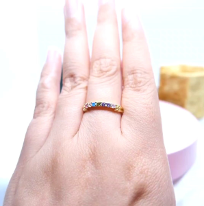 Cincin Wanita Silver Adjustable S21 | Aksesoris Pasangan | Nikah | Lamaran