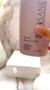 SKINSANE BODY SERUM / PERAWATAN TUBUH / MENCERAHKAN/ MELEMBABKAN / MENGHALUSKAN / WANGINYA BIKIN RIKEX / BPOM