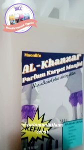 PARFUM KARPET MESJID AROMA AL-KHANZAR NON ALKOHOL PLUS DISINFEKTAN 1 liter