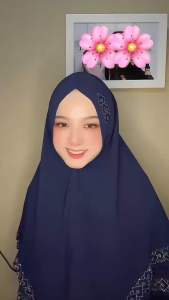 Hijab Khimar Syar’i Payet Ketupat