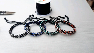 Mariinz - Gelang Simple Pria dan Wanita Bracelet Motif Warna