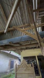 Dipan Gong Ukir Classic Tempat Tidur Ukir Minimalis Jati Grade A Mentah Non Finishing (pre order)