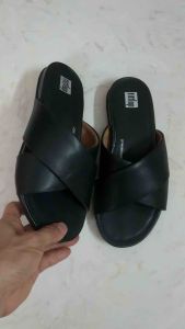 Dép FF đế thấp quai chéo vnxk