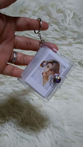 Personalized Photo Album Keychains with 16 pictures and front and back cover