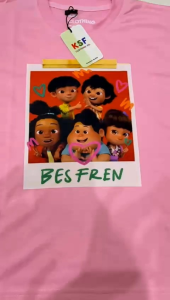 Kaos Distro Premiun Anak-Anak JUMBO AND FRIEND Kaos Anak-Anak Usia 2-11Tahun Fashion Anak-Anak Bahan Katun Size XS-XL