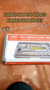 Kunci Sok Berkualitas 40PCS: Alat Kerja Bengkel yang Wajib Dimiliki