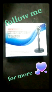 MICROPHONE STANDS LIVE BRODCAST UNIVERSAL ALL TIPE HP FOR ZOOM MEETING L-7
