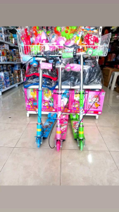 SCOOTER 3 RODA OTOPET BESI ANAK KARAKTER