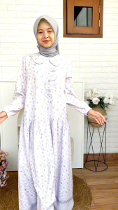 NEW GAMIS CUTETRIK ANAK DAN REMAJA SIMPEL CASUAL ZEYA TEENAGER GAMIS REMAJA PEREMPUAN RESLETING BELAKANG BAHAN POLICOTTON