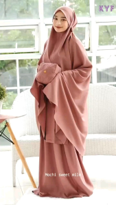 Mukena Wanita Bahan Adem Mukena Mochi By Dalanova