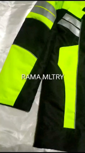 JAKET RELAWAN AMBULANCE FULL LOGO DAN NAMA