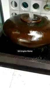 S48 Feng Shui 3x3 Water Pond Fountain Kolam Air Round Pot Ball Pot Garden Water Feature Balinese 风水流水喷泉瀑布池