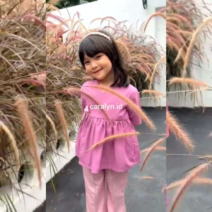 ATASAN ANAK KIMONO LUCU BLOUSE AZZURA ATASAN ANAK KOREAN STYLE