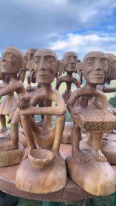 PREMIUM CARVING COLLECTIONS-  NATIVE STATUES MADE OF HARDWOOD MOLAVE