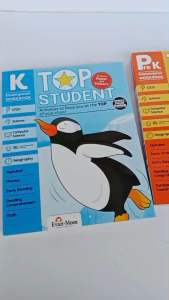 Top Student PreK-K แบบฝึกหัดภาษาอังกฤษ สำหรับเด็กเล็ก ชุด 2 เล่ม