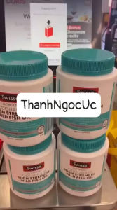 Swisse Ultiboost Odourless High Strength Wild Fish Oil 1500mg