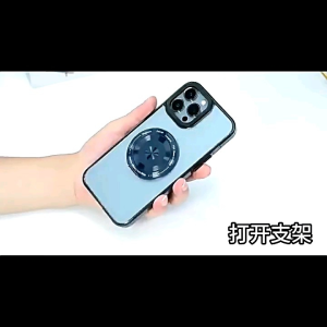 Hardcase Magsafe Ring logam Xiaomi 14 Magnetik wireless charging bunyi tik tik 360 derajat