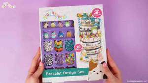 Original Squishmallows Bracelet Design Set 1 Set/Kit Make 25+ Bracelets 10 Charms Bead Kit